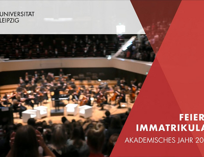 Universität Leipzig Feierliche Immatrikulation 2022