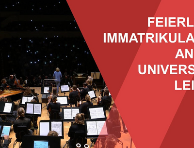 Universität Leipzig Feierliche Immatrikulation 2023